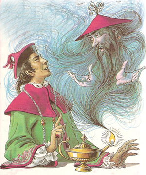 Aladdin and the Genie